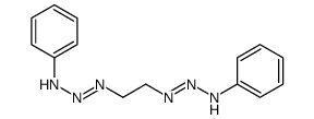 N-[2-(anilinodiazenyl)ethyldiazenyl]aniline结构式