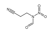 N-Formyl-N-(β-cyanoethyl)-nitramin Structure