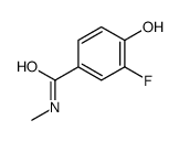 Benzamide,3-fluoro-4-hydroxy-N-methyl-结构式