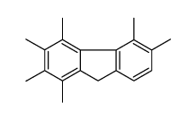 1,2,3,4,5,6-hexamethyl-9H-fluorene Structure