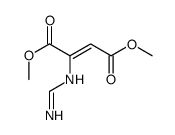 dimethyl 2-(aminomethylideneamino)but-2-enedioate结构式