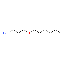 1-Propanamine, 3-(hexyloxy)-, branched结构式