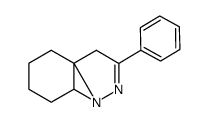 2-phenyl-4a,5,7,8-tetrahydro-1H,6H-benzo[2,3]azirino[1,2-b]pyrazole结构式