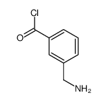 Benzoyl chloride, 3-(aminomethyl)- (9CI) structure