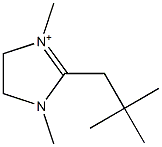 1H-Imidazolium,2-(2,2-dimethylpropyl)-4,5-dihydro-1,3-dimethyl-(9CI)结构式