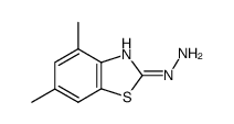 2(3H)-Benzothiazolone,4,6-dimethyl-,hydrazone(9CI)图片