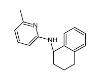 6-methyl-N-[(1S)-1,2,3,4-tetrahydronaphthalen-1-yl]pyridin-2-amine Structure