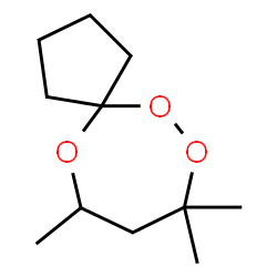 6,7,11-Trioxaspiro[4.6]undecane,8,8,10-trimethyl-(9CI) Structure