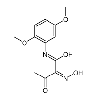 N-(2,5-DIMETHOXY-PHENYL)-2-HYDROXYIMINO-3-OXO-BUTYRAMIDE structure