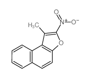 NAPHTHO(2,1-b)FURAN, 1-METHYL-2-NITRO- picture