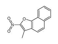 3-methyl-2-nitrobenzo[g][1]benzofuran结构式