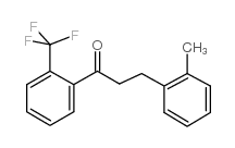 3-(2-METHYLPHENYL)-2'-TRIFLUOROMETHYLPROPIOPHENONE图片