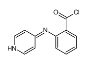 2-(pyridin-4-ylamino)benzoyl chloride Structure