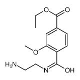 ethyl 4-(2-aminoethylcarbamoyl)-3-methoxybenzoate Structure