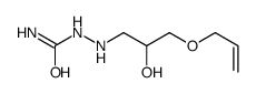 1-[3-(allyloxy)-2-hydroxypropyl]semicarbazide Structure