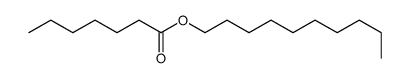 decyl heptanoate Structure