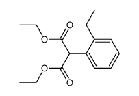 diethyl 2-(2-ethylphenyl)malonate结构式