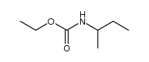 sec-butyl-carbamic acid ethyl ester结构式