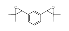 1,3-bis(3,3-dimethyloxiran-2-yl)benzene结构式