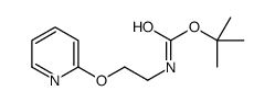 [2-(Pyridin-2-yloxy)-ethyl]-carbamic acid tert-butyl ester picture