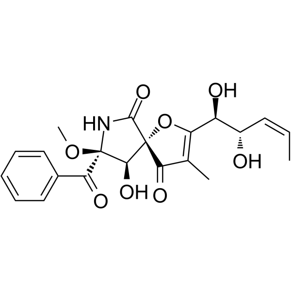 14-Norpseurotin A Structure