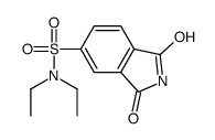 N,N-diethyl-1,3-dioxoisoindole-5-sulfonamide Structure