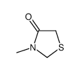 3-methyl-1,3-thiazolidin-4-one结构式