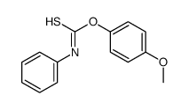 O-(4-methoxyphenyl) N-phenylcarbamothioate Structure