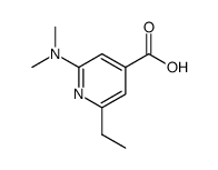 2-dimethylamino-6-ethyl-isonicotinic acid Structure