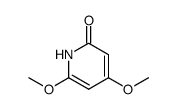 4,6-dimethoxypyridine-2(1H)-one结构式