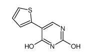 5-thiophen-2-yl-1H-pyrimidine-2,4-dione Structure