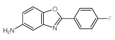 2-(4-fluorophenyl)-1,3-benzoxazol-5-amine structure