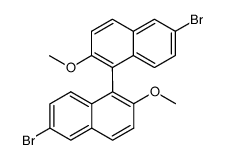 (S)-2,2'-二甲氧基-6,6'-二溴-1,1'-联萘图片