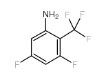 3,5-difluoro-2-(trifluoromethyl)aniline Structure