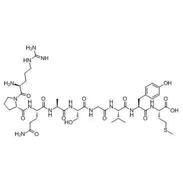 Nucleoprotein 118-126 Structure