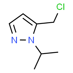 5-(Chloromethyl)-1-isopropyl-1H-pyrazole Structure