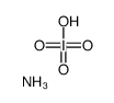 Ammonium periodate structure