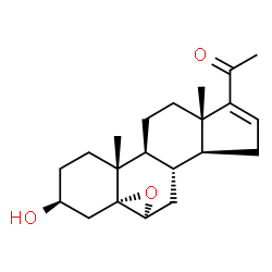 5alpha,6alpha-epoxy-3beta-hydroxypregn-16-en-20-one picture