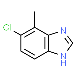 5-Chloro-4-methylbenzimidazole Structure