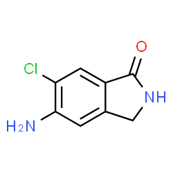 1H-Isoindol-1-one, 5-amino-6-chloro-2,3-dihydro- picture