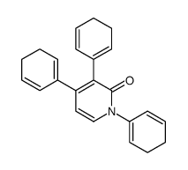 3,4-Dihydro-1,3,4-triphenylpyridin-2(1H)-one结构式