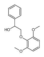 2-(2,6-dimethoxyphenoxy)-1-phenylethanol Structure