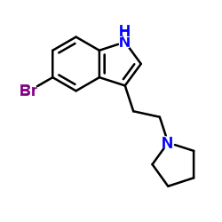 5-溴-3-[2-(1-吡咯烷基)乙基]-1H-吲哚图片