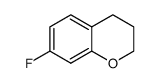 2H-1-Benzopyran,7-fluoro-3,4-dihydro-(9CI)结构式