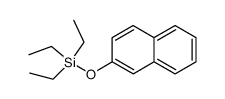 2-triethylsiloxy naphthalene结构式