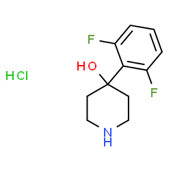 4-(2,6-二氟苯基)哌啶-4-醇盐酸盐图片