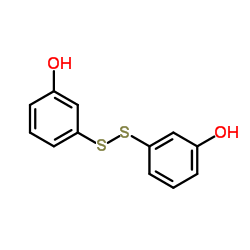 3,3'-二羟基二苯二硫醚结构式