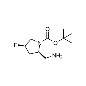 (2R,4R)-2-(氨基甲基)-4-氟吡咯烷-1-羧酸叔丁酯图片