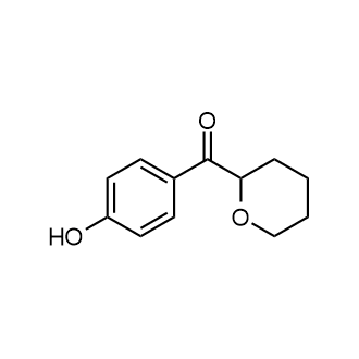 (4-羟基苯基)(四氢2H吡喃-2-基)甲酮图片