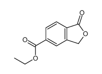 ethyl 1,3-dihydro-1-oxoisobenzofuran-5-carboxylate Structure